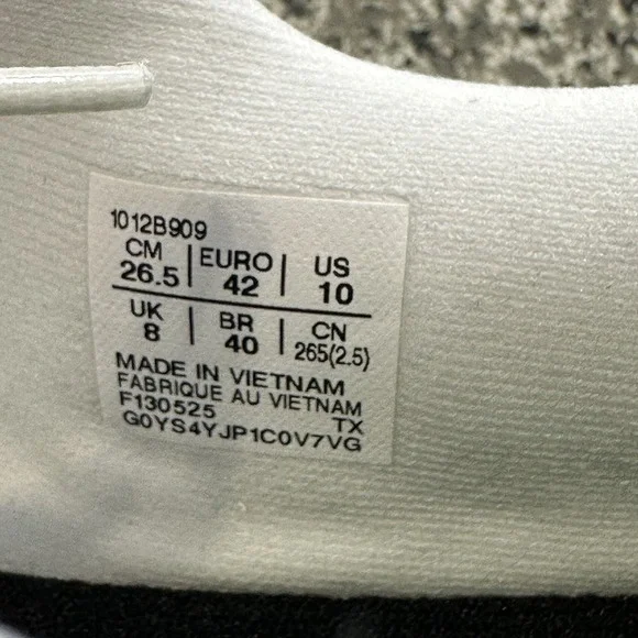 ASICS Novablast 5 Running Shoes Womens 10 White Blue Cushioned Track Club ATC - Picture 6 of 7